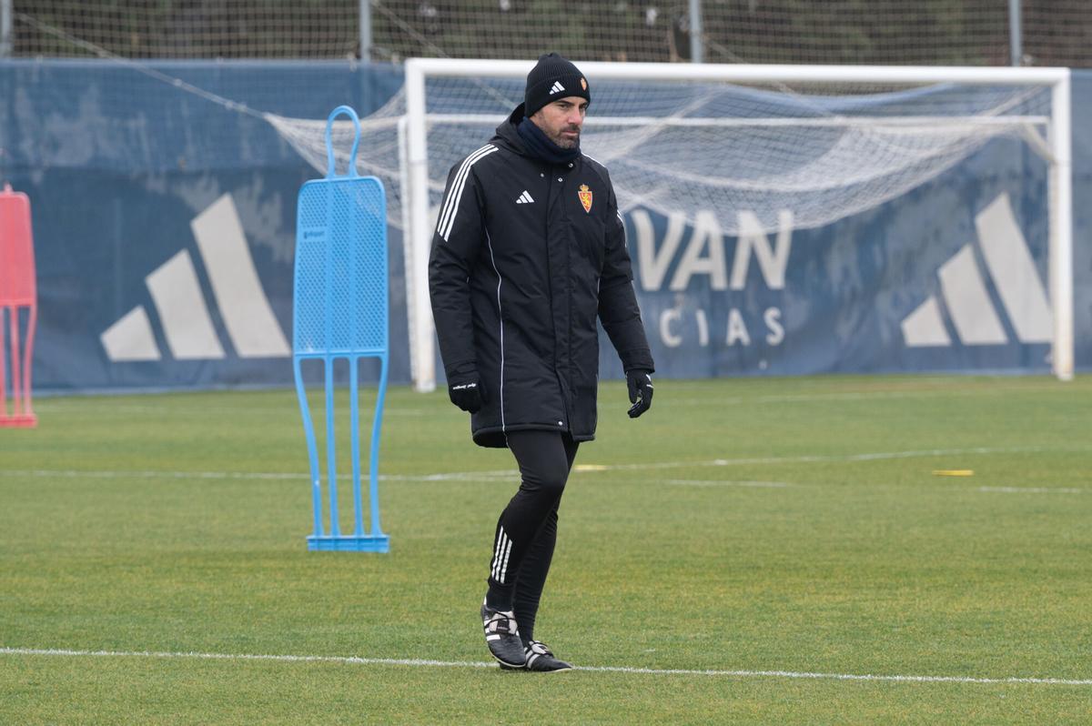 ENTRENAMIENTO REAL ZARAGOZA FUTBOL CIUDAD DEPORTIVA DICIEMBRE 2025
