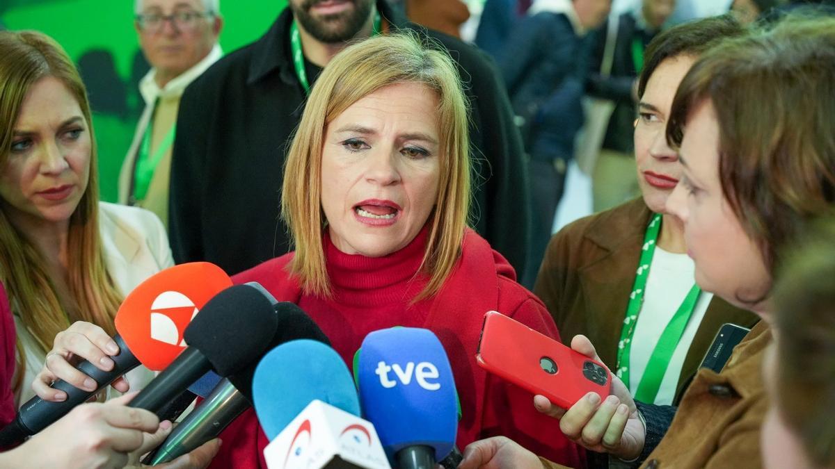 La delegada del Gobierno, Pilar Bernabé, el pasado día 22.