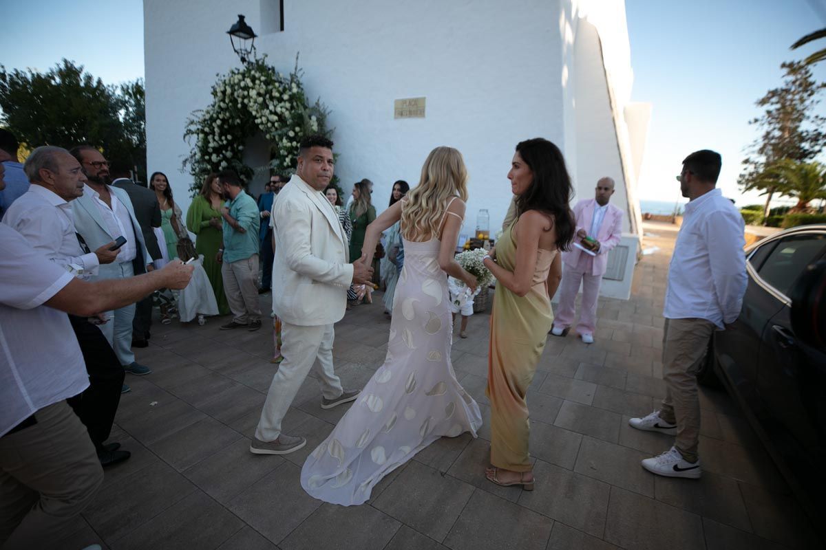 Todas las imágenes de la boda de Ronaldo Nazário en Ibiza