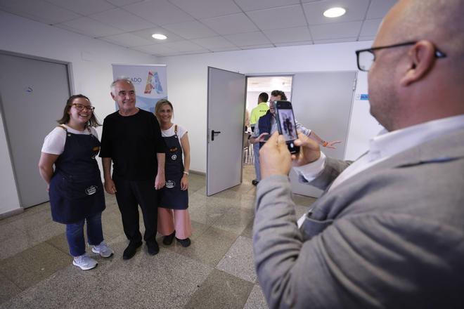 EN IMÁGENES: Ferrán Adrià, entre bonitos y bocartes, elogia la capacidad de Asturias de "innovar desde el mar"