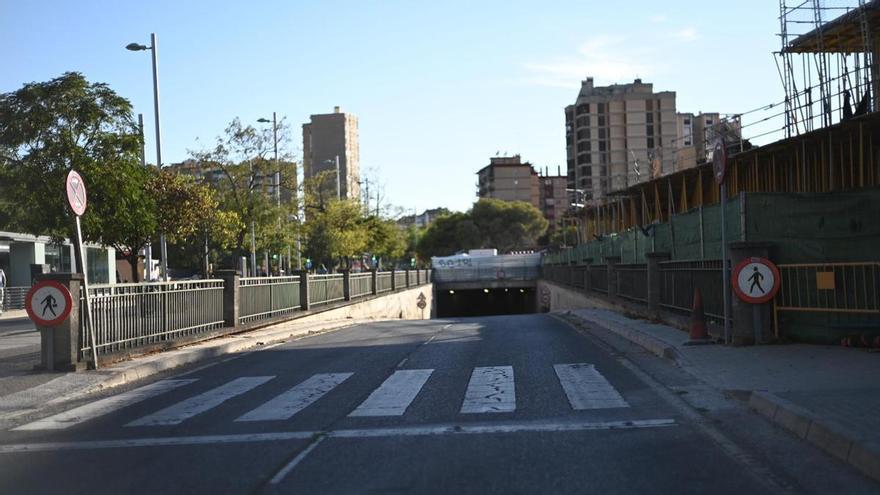 Reabre al tráfico el túnel de acceso al hospital Miguel Servet de Zaragoza que se inundó la semana pasada
