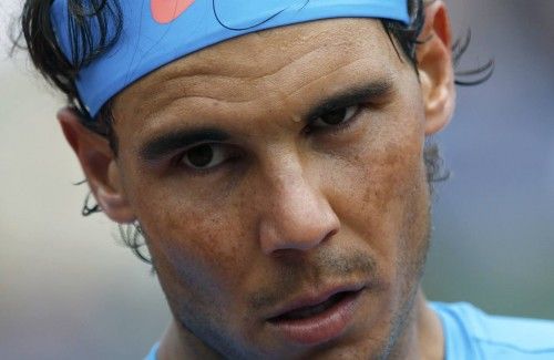 Imágenes del partido de segunda ronda entre Nadal y Almagro