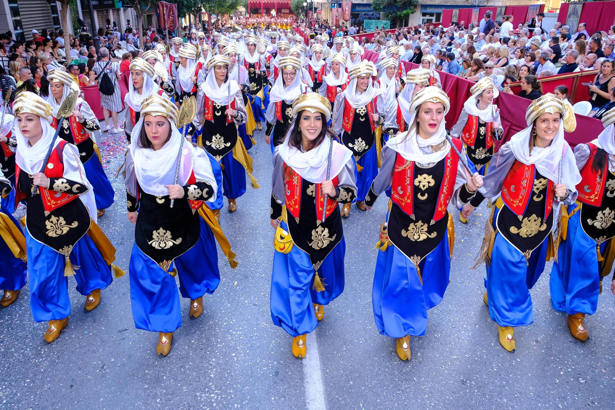 La Entrada de los Moros y Cristianos de Villena en imágenes