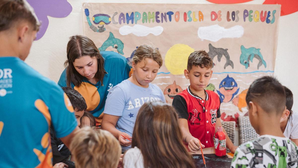 Campamento de verano para hijos de empleados de la cadena hotelera GF Hoteles.