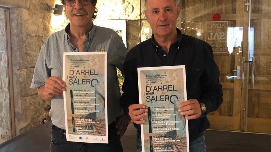 El II cicle de cançó popular d&#039;Arrel i amb Salero programa sis actuacions a l&#039;Alfolí de la Sal de l&#039;Escala