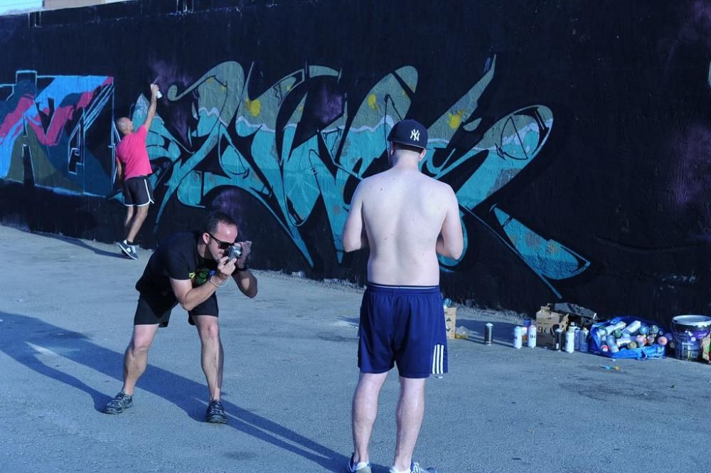 Las antiguas cocheras de Latbus acogen la I Grafiti Jam