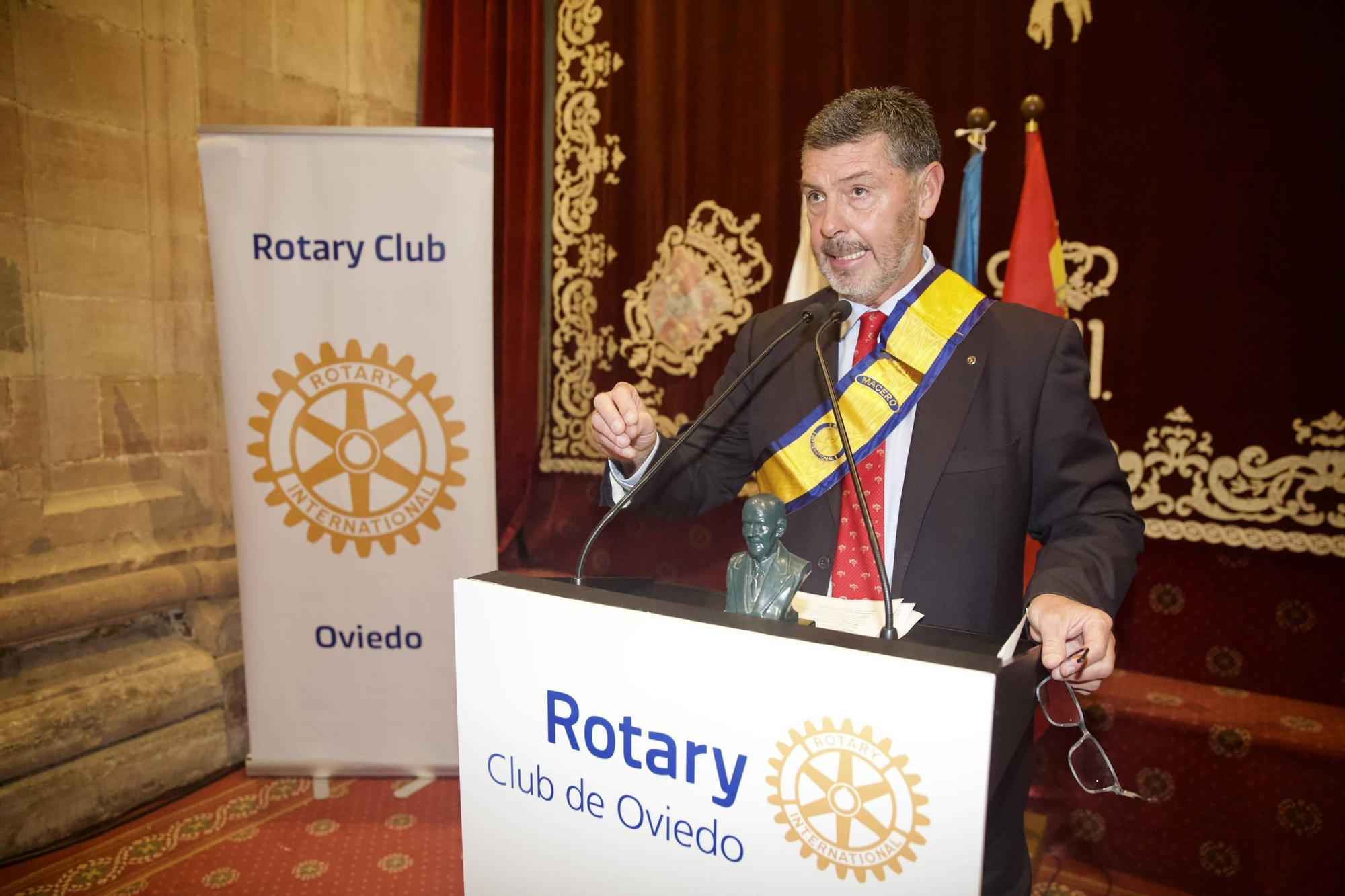 En imágenes: Entrega del premio "Paul Harris" del Rotary Club al empresario Álvaro Platero