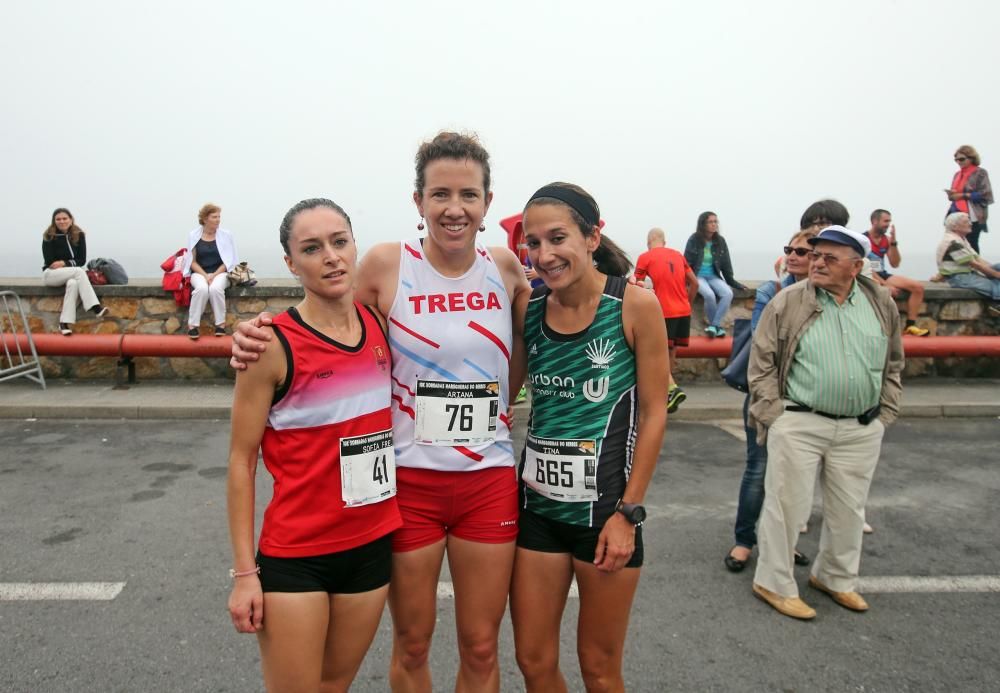 Cerca de 500 corredores participaron esta mañana en la carrera de 10 kilómetros de O Berbés