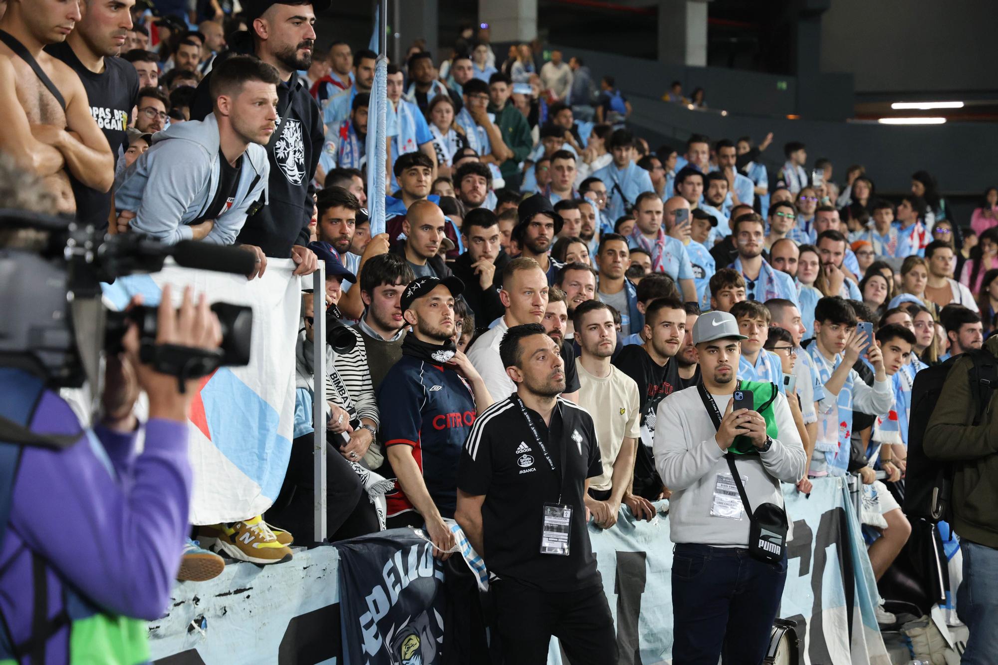 Lágrimas de felicidad en Balaídos: otro final de temporada agónico del Celta