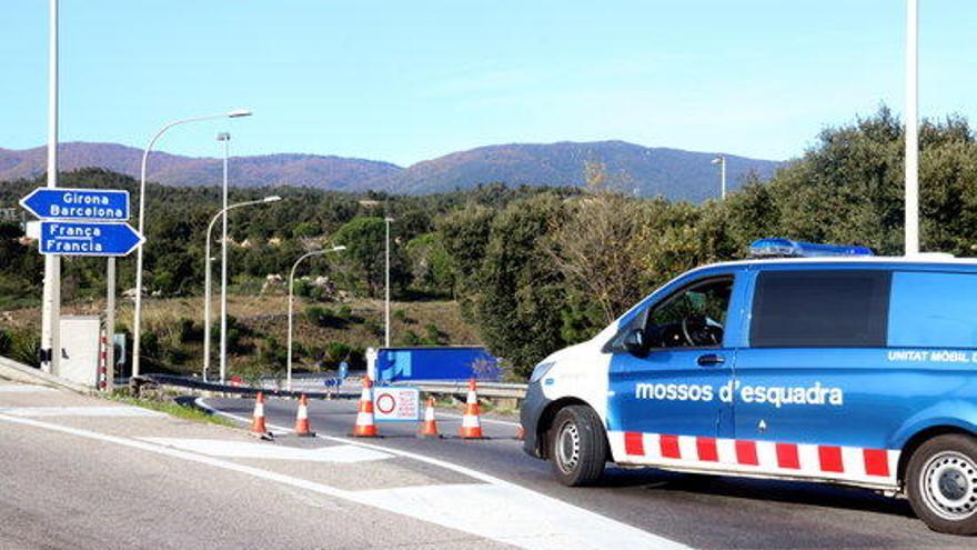 Els Mossos han gestionat les restriccions a l&#039;AP-7.