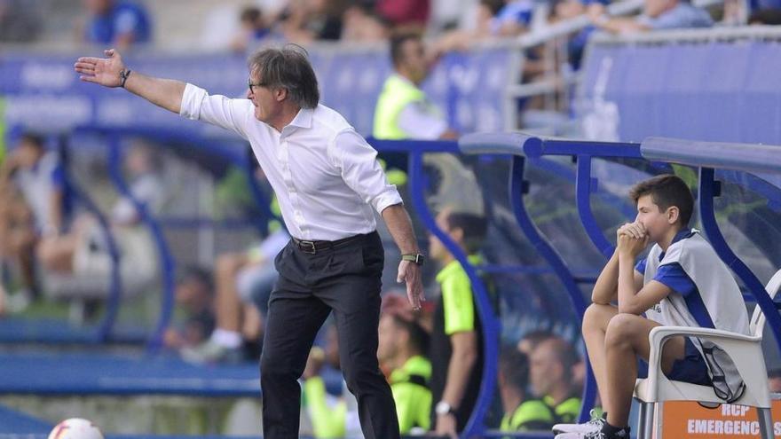 Anquela, en el duelo ante el Elche.