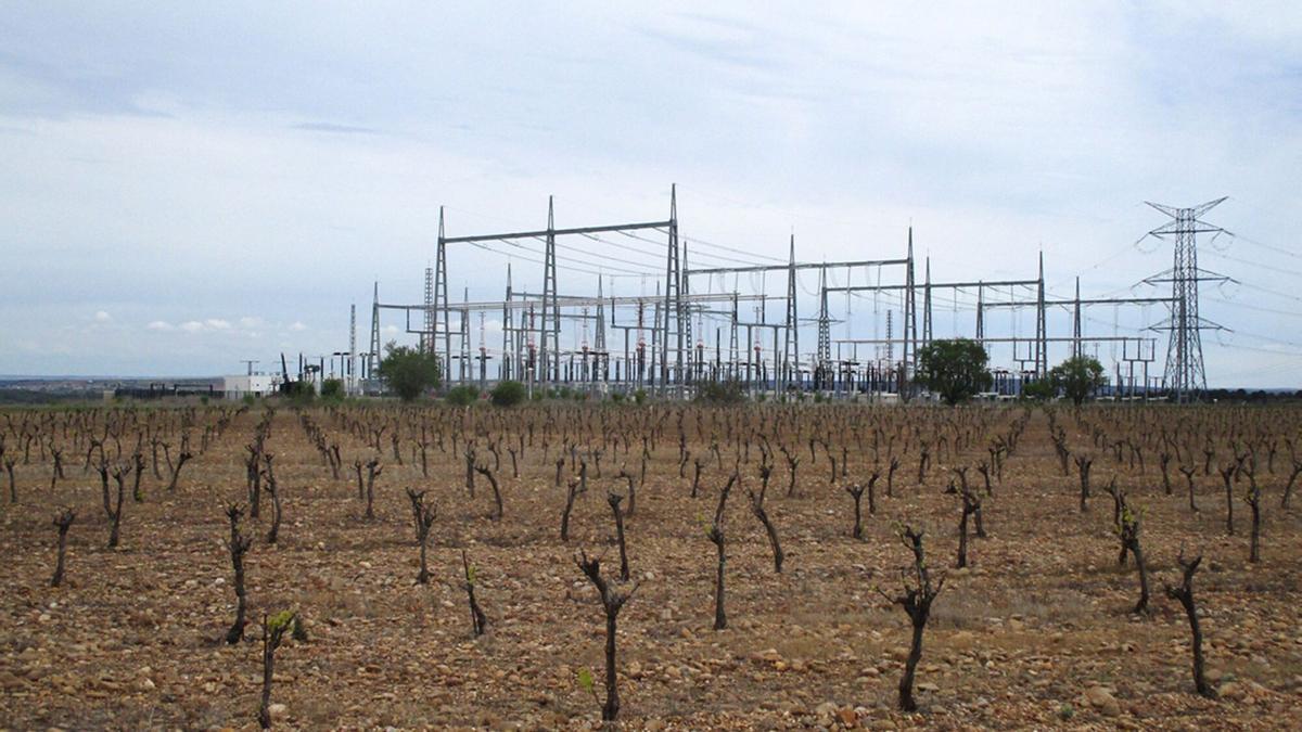 Subestación de Valdecarretas, en Toro.