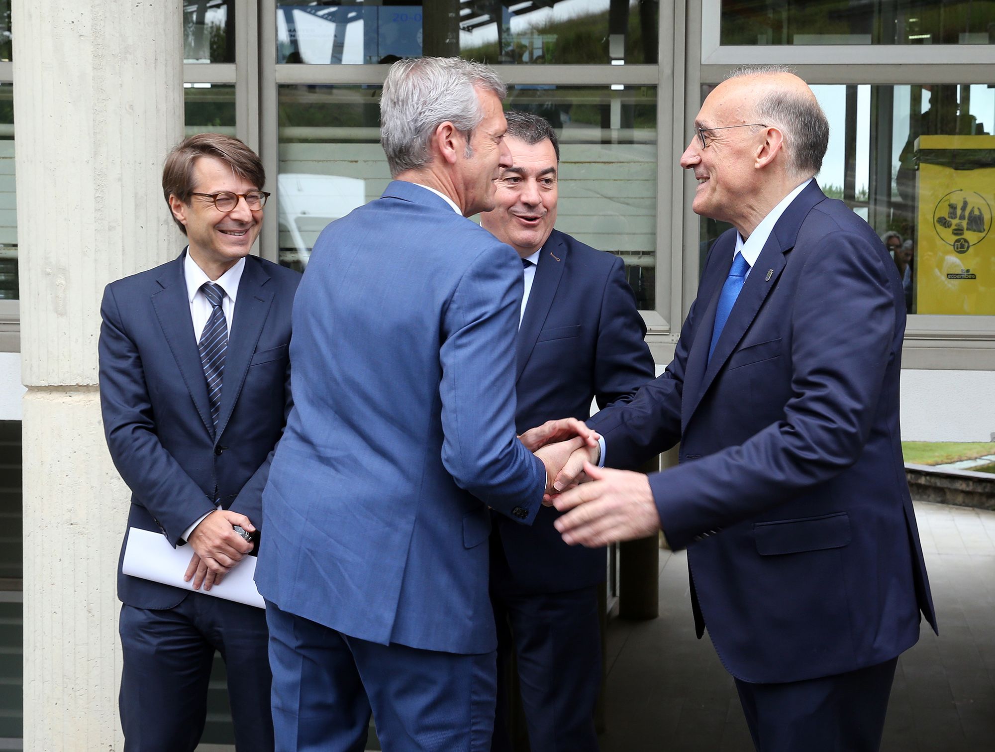 Toma de posesión del rector de la Universidad, Manuel Reigosa