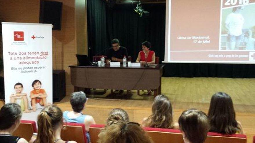 Presentació de la memòria de Creu Roja del Baix Llobregat Nord a Olesa de Montserrat