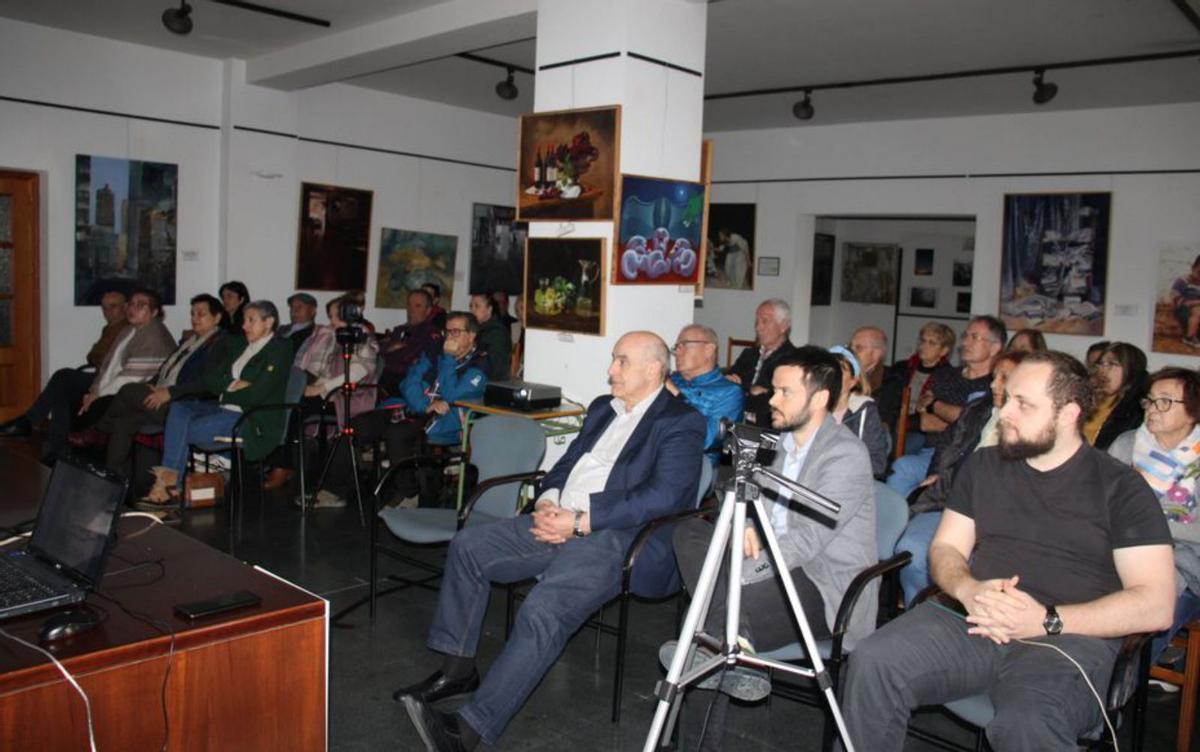 Asistentes a las conferencias sobre el Camino Mozárabe. | A. S. 