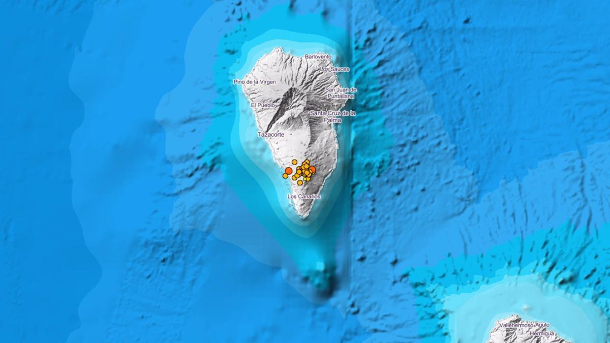 Actividad sísmica en Fuencaliente.