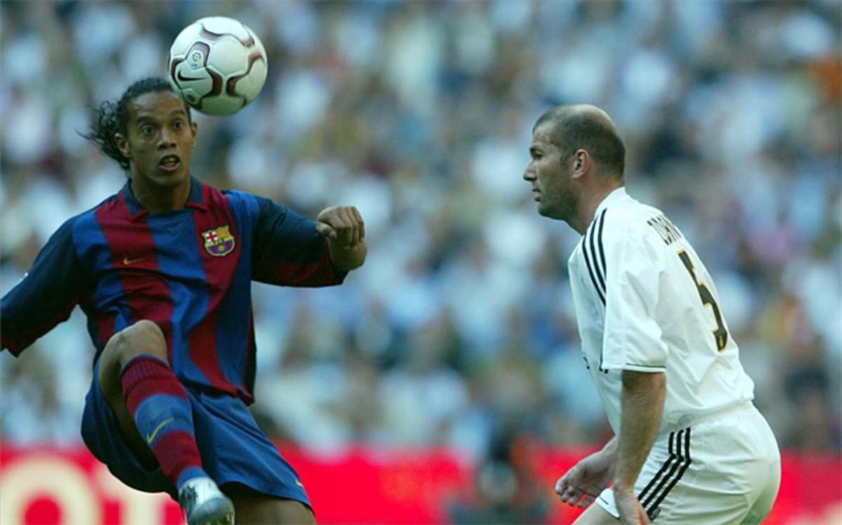 Ronaldinho y Zidane, ejemplos para Neymar
