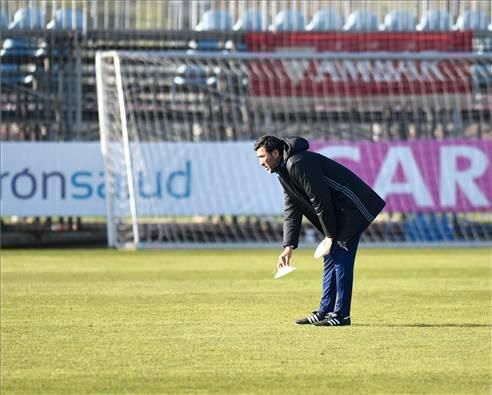 Entrenamiento del Real Zaragoza