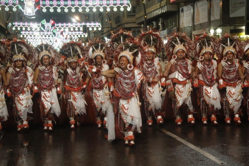 Desfile de Moros y Cristianos en Murcia