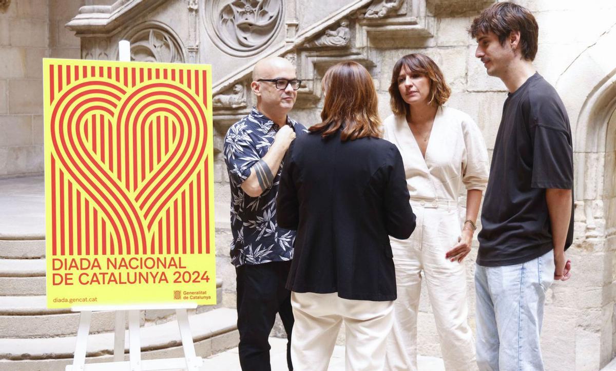 El nou Govern manté la Diada dissenyada per Aragonès El nou Govern manté la Diada dissenyada per Aragonès