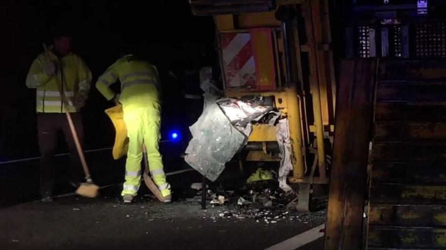 Tres muertos en la A-66 en un accidente de tráfico entre Montamarta y San Cebrián de Castro