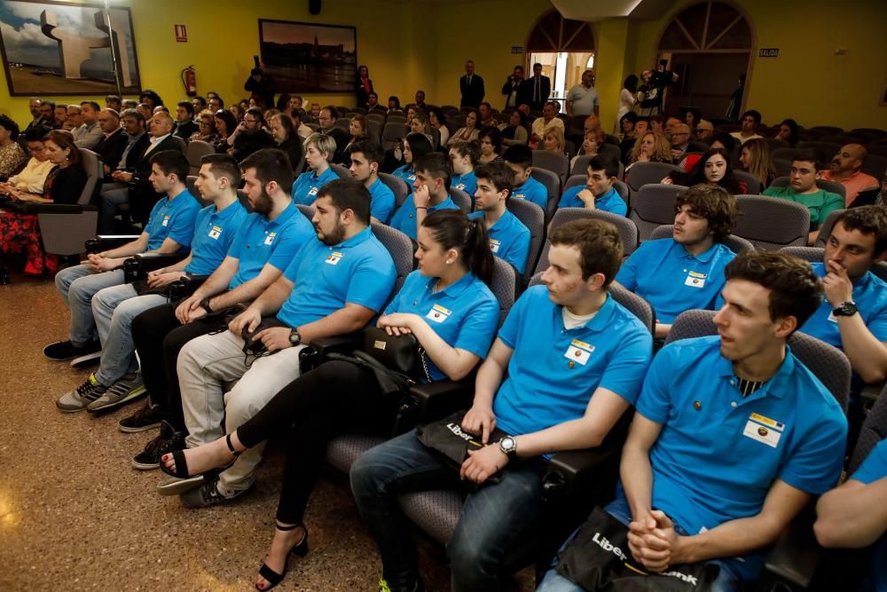 Entrega de diplomas del Campeonato de Asturias de Formación Profesional