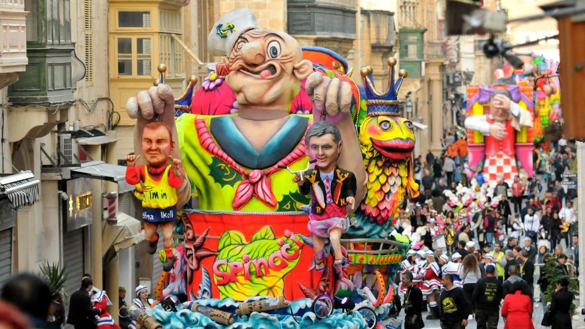 El carnaval de Malta, uno de los más impresionantes del mundo