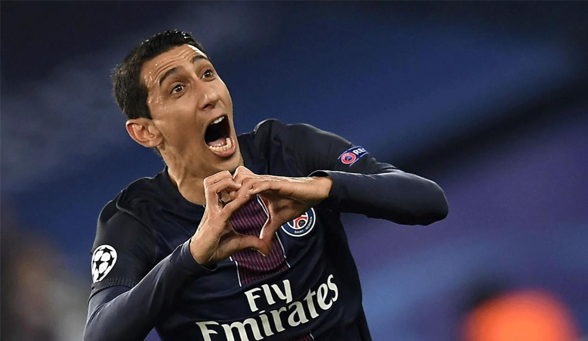 Di María lleva ya cuatro goles contra el Barça