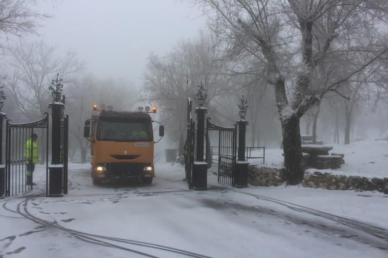 Nieve en la provincia de Córdoba