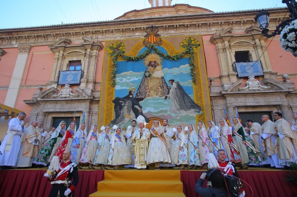 Misa d'Infants en la plaza d la Virgen de València 2018