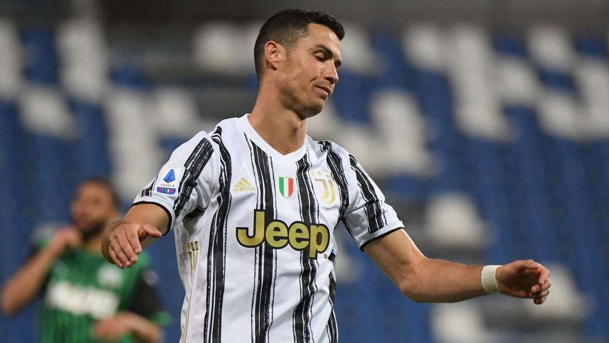 El '7', en su última temporada con la Juventus.