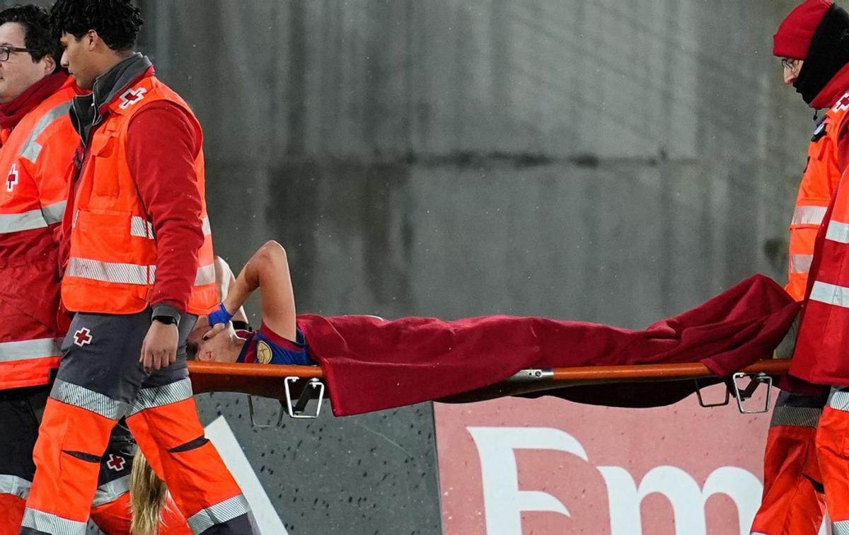 Laia Aleixandri es trenca l’encreuat i diu adeu al curs