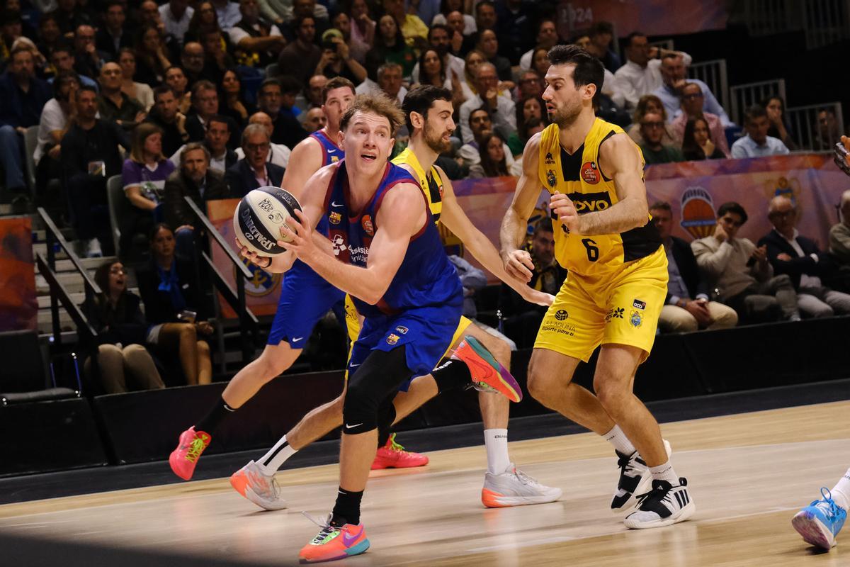 Barcelona - Lenovo Tenerife, semifinal de la Copa del Rey 2024.