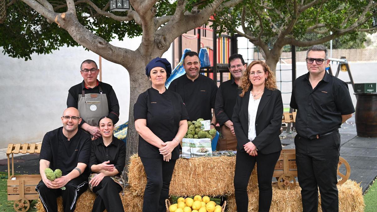 La alcachofa protagonista en la Jornada Inaugural de la nueva edición de Menjars de la Terra en el Restaurante Las Brasas de Orihuela