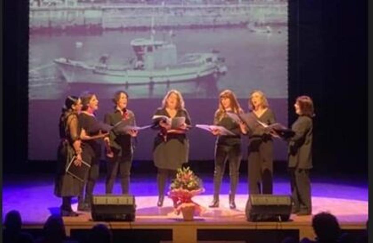 Una actuación del Coro María Soliña. // FdV