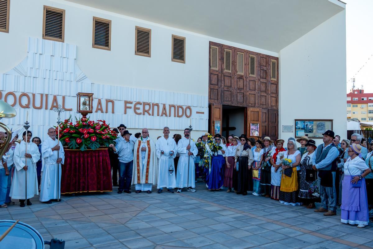 Procesión de San Fernando, en Maspalomas