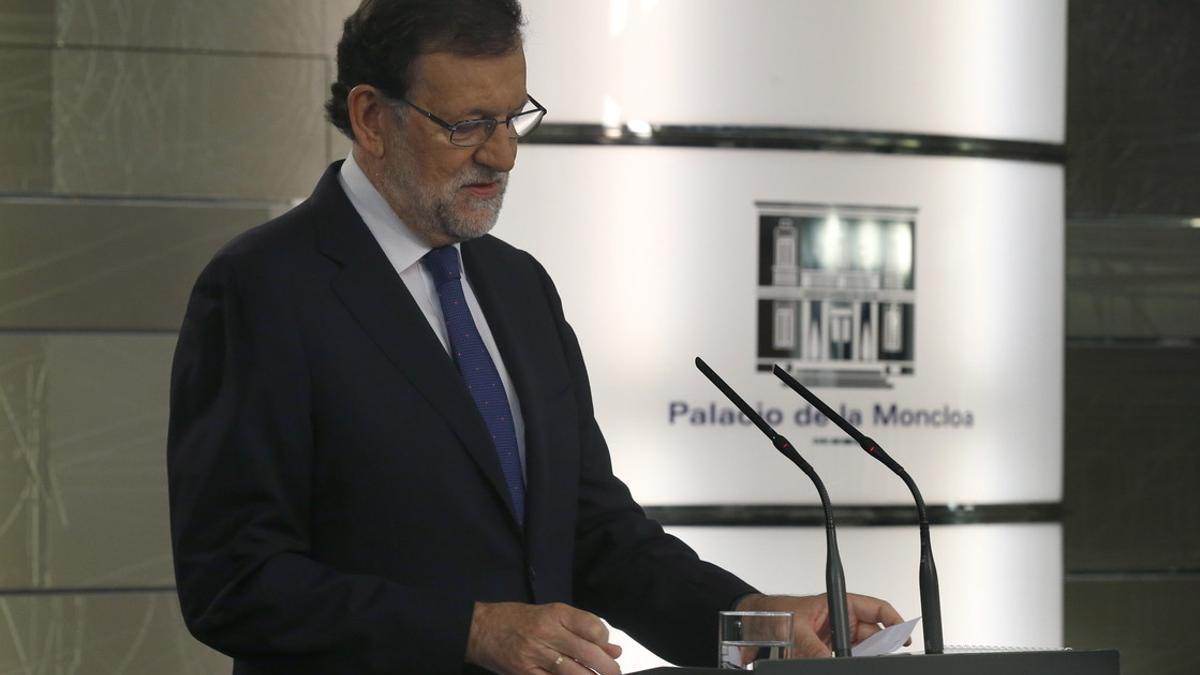 Comparecencia de prensa de Rajoy tras el 'si' al Brexit