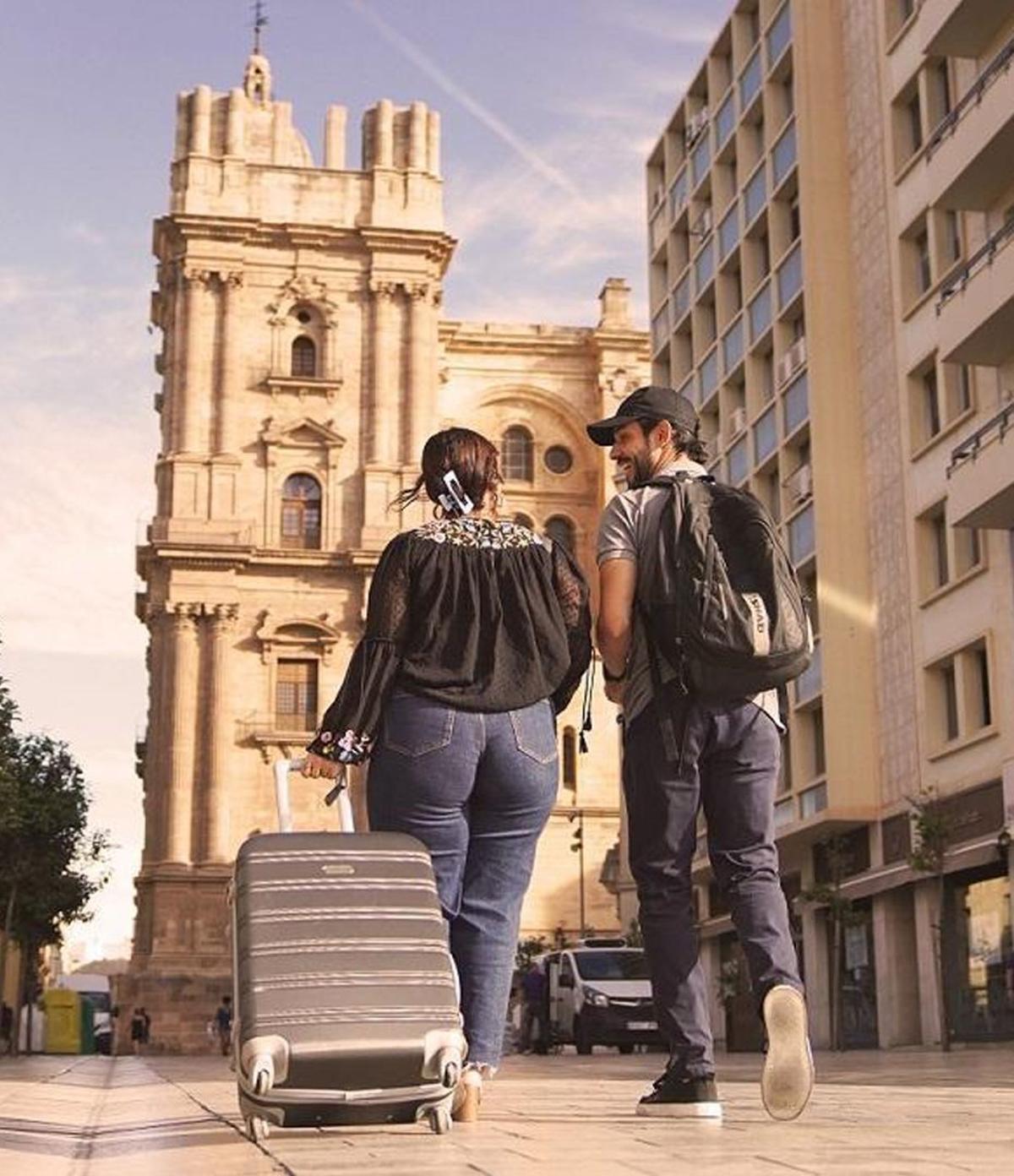 Turistas en Málaga, en una imagen de archivo. | LA OPINIÓN