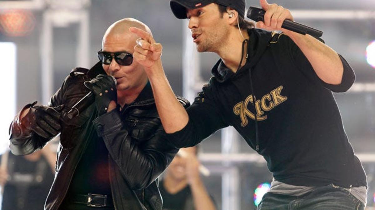 Enrique Iglesias y Pitbull, juntos de gira