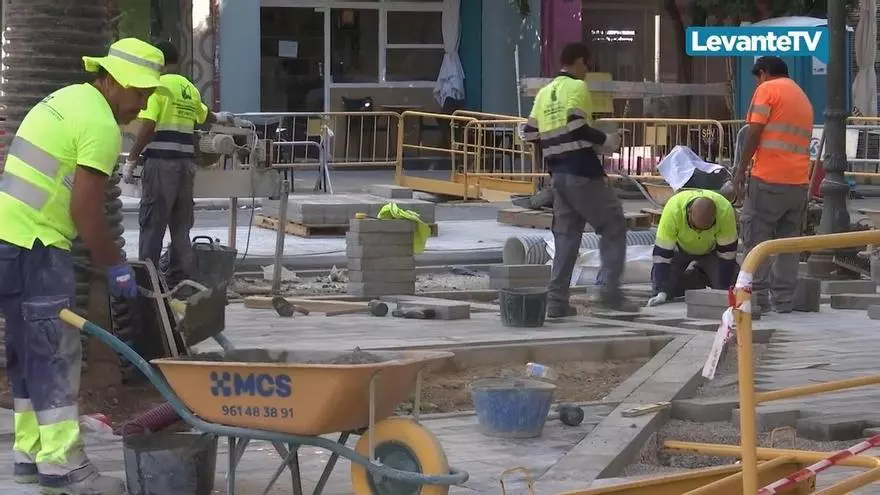 El Ayuntamiento de València reabre al tráfico Giorgeta y Pérez Galdós