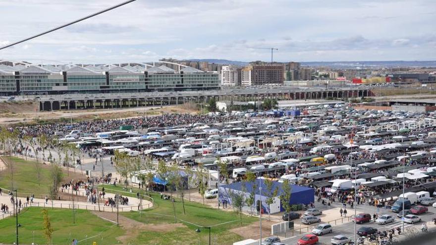 Detenido un vendedor del rastro de Zaragoza por apuñalar a otro