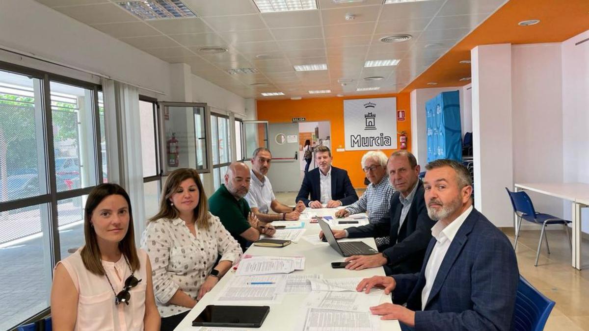 Reunión para hablar de estas iniciativas. | AYTO. MURCIA