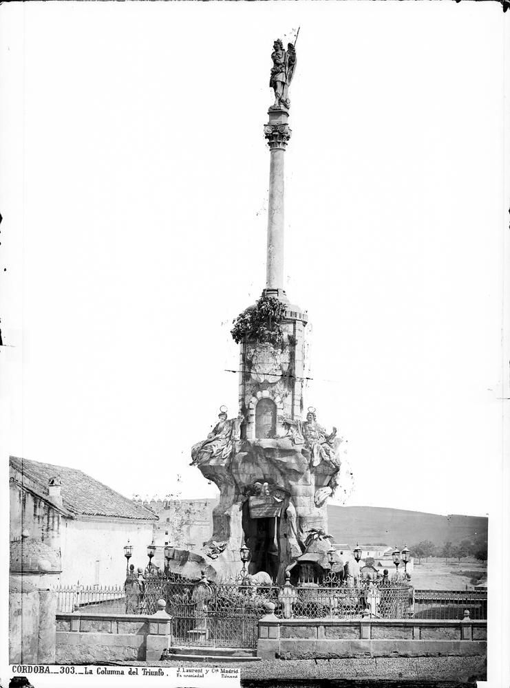 El triunfo de San Rafael hacia 1867.