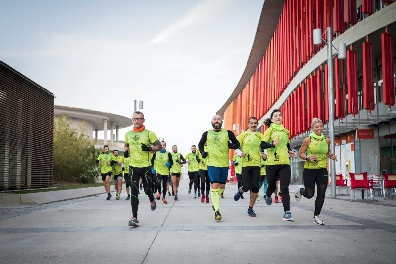 Los componentes de Run&Fun preparan la maratón de Valencia