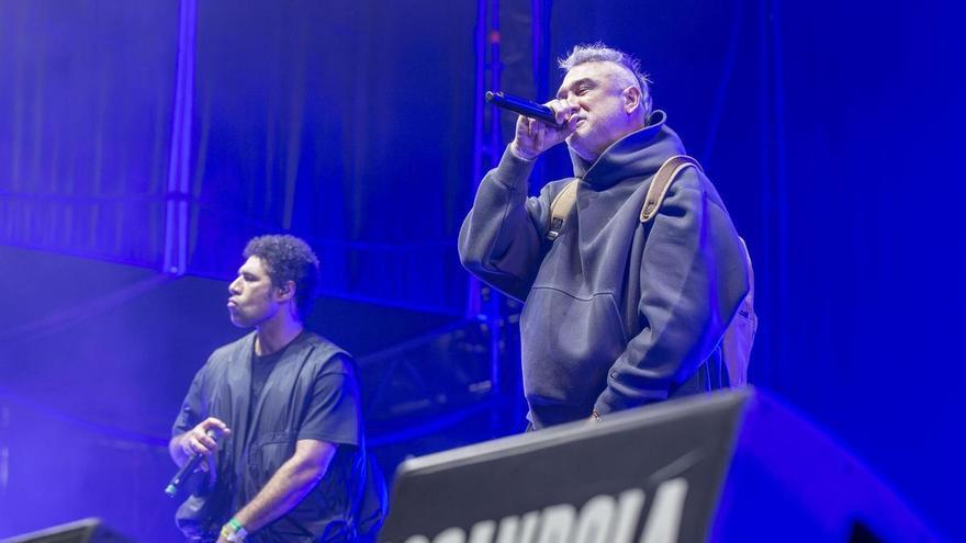 Susto con la pirotecnia en el concierto de Kase.O en Alicante: "Pa' habernos matao'"