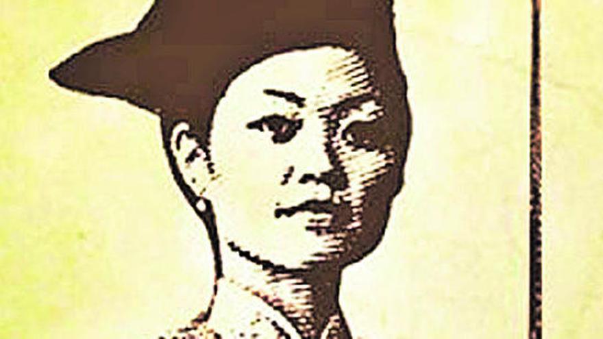 Detall d&#039;un dels pocs retrats que es conserven de Xing Shih.