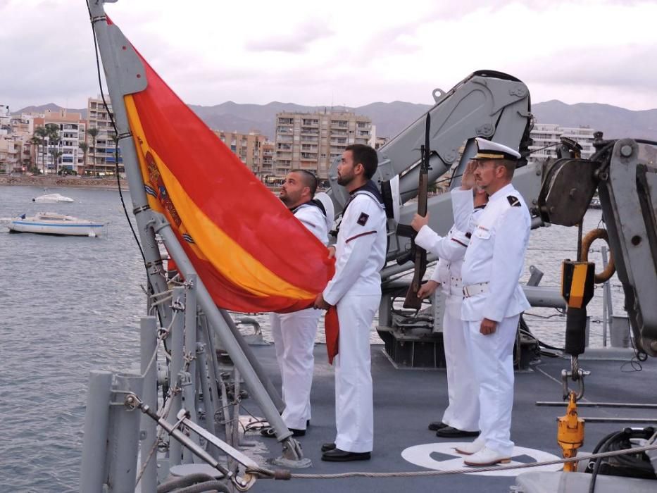 Jornada de puertas abiertas en Águilas con la Armada