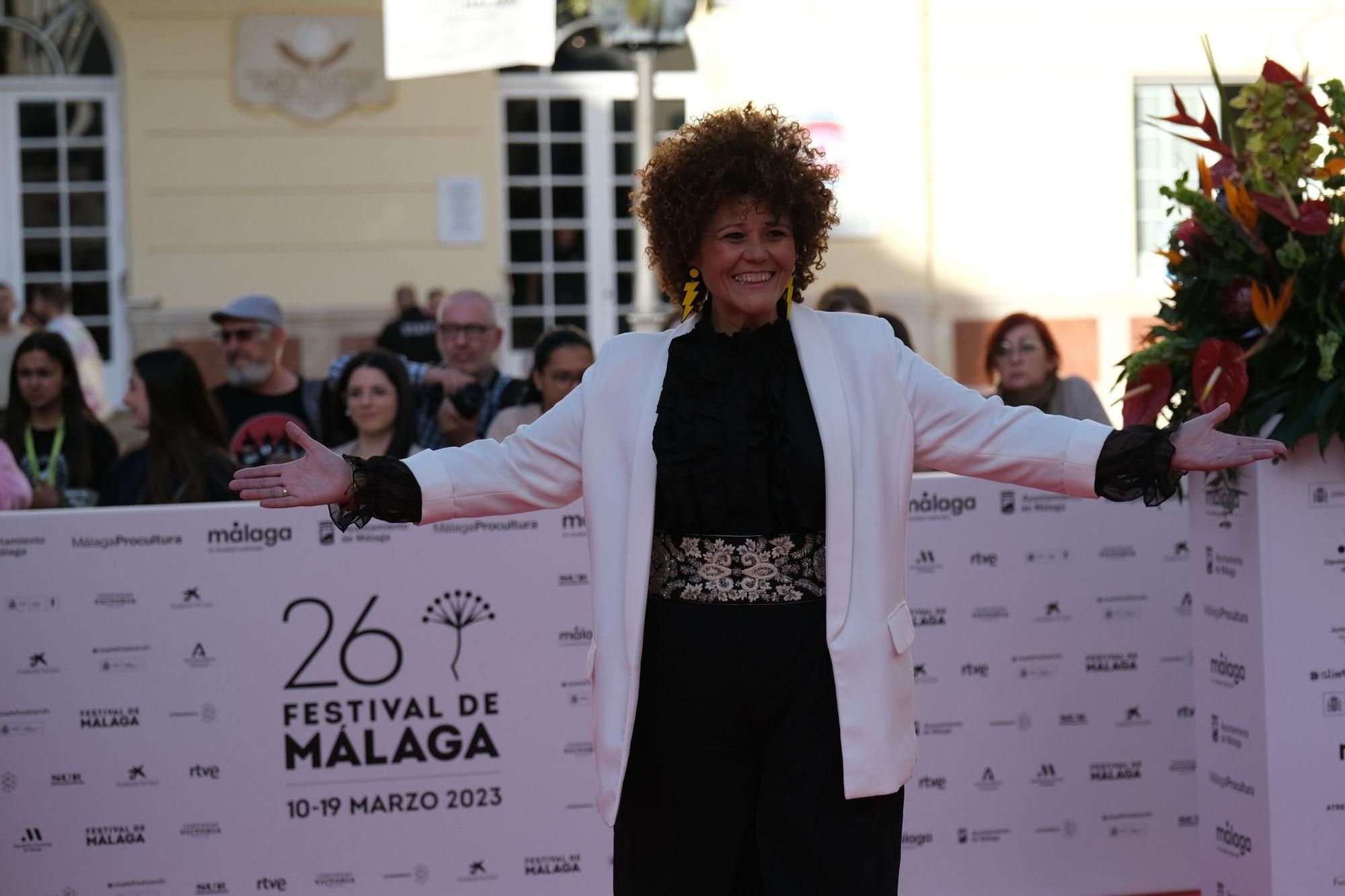 Las imágenes de la alfombra roja de la gala inaugural del 26º Festival de Málaga