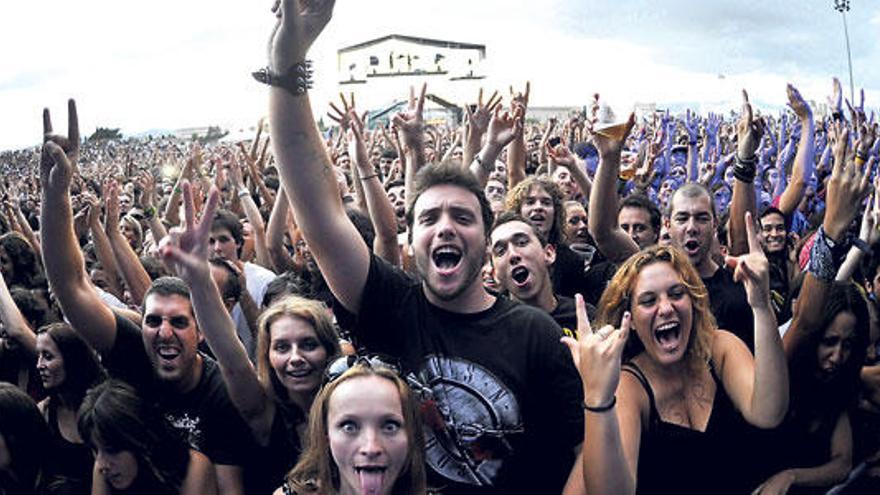 15.000 personas  acudieron el verano pasado al concierto de Guns n´Roses.