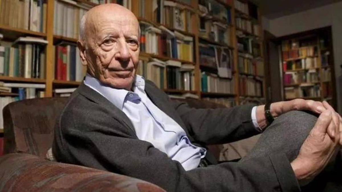 Emilio Lledó, filòsof sevillà: "Un ignorant amb poder és catastròfic per a la societat"